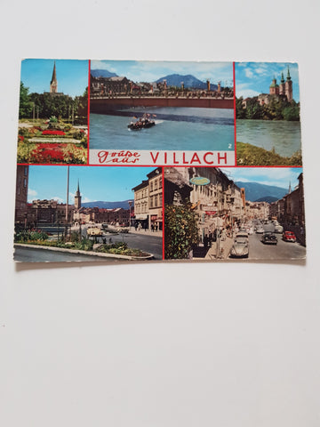 AK Grüße aus Villach.