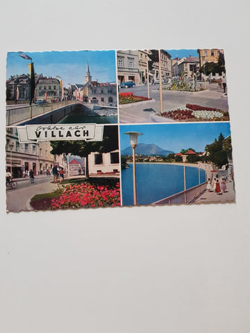 AK Grüße aus Villach.