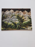AK Villach. Relief von Kärnten. Die Hohen Tauern mit dem oberen Mölltal und dem Großglockner.