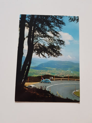 AK Blick auf Villach von der Villacher Alpenstraße (Kehre 5)