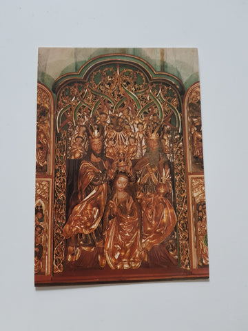 AK Wallfahrtskirche Maria Gail. Mittelstück des spätgotischer Flügelaltares.