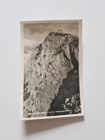 AK Maria am Stein auf der Villacheralpe. (Absturz) (1925)