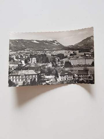 AK Villach gegen Dobratsch.