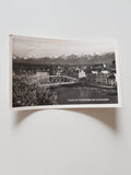 AK Villach mit Draubrücken.