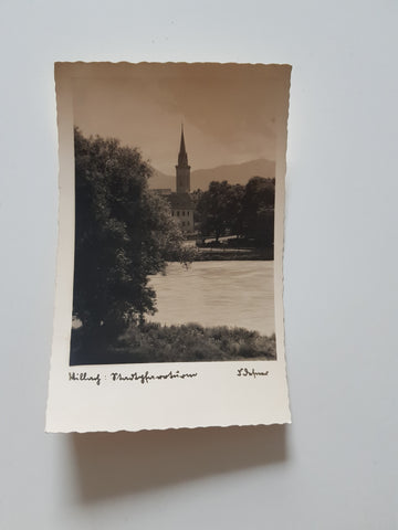 AK Villach. Stadtpfarrturm.