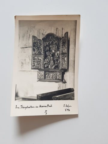 AK Der Flügelaltar in Maria Gail.