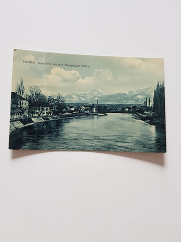 AK Villach. Draupartie. (1907-08)