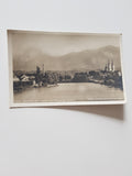 AK Villach. Draupartie mit hl. Kreuz und Mittagskogel. (1918-19)