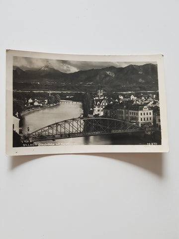 AK Villach. Draubrücke.