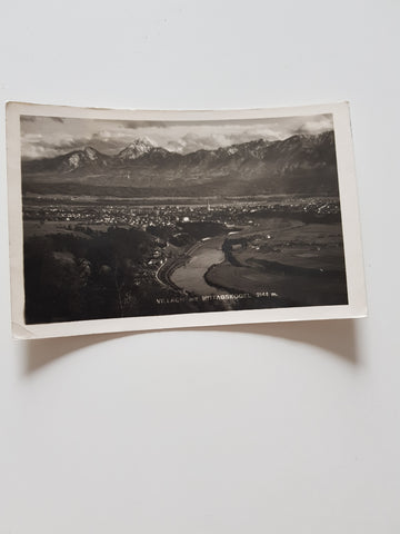 AK Villach mit Mittagskogel.