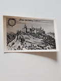 AK Schloß und Festung Landskron nach Merian 1649.