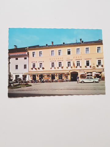 AK Gmünd. Gasthof zur Post.