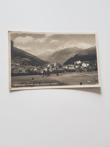 AK Gmünd gegen da Maltatal. (1925)