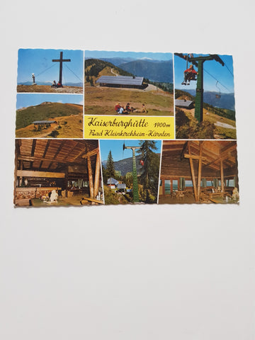 AK Bad Kleinkirchheim. Kaiserburghütte.