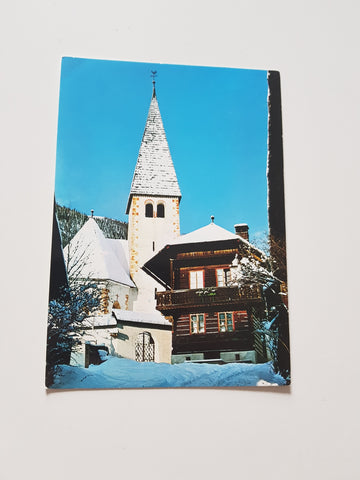 AK Kirche St. Oswald. Bad Kleinkirchheim.