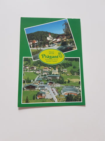 AK Bad Kleinkirchheim. Hotel Prägant.