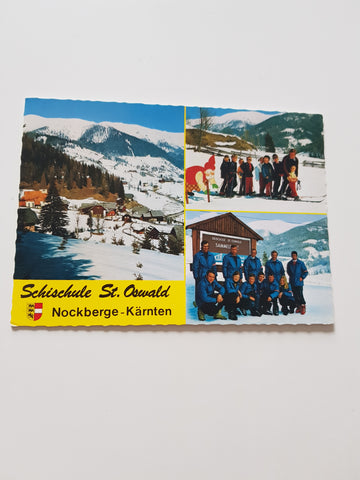 AK Bad Kleinkirchheim. Schischule St. Oswald. Nockberge.
