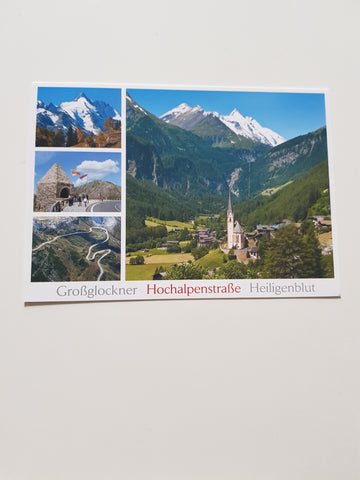 AK Großglockner. Hochalpenstrasse. Heiligenblut.