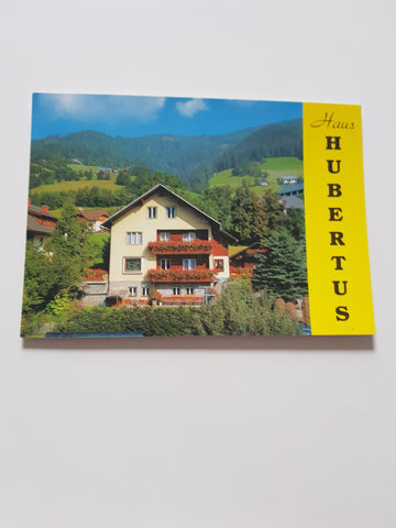 AK Bad Kleinkirchheim 68. Haus Hubertus Fam. Rauter.