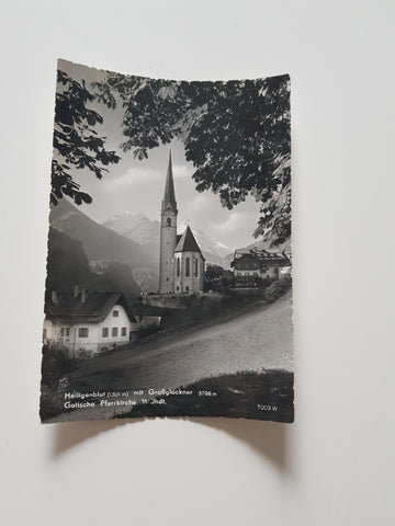 AK Heiligenblut. Gotische Pfarrkirche.