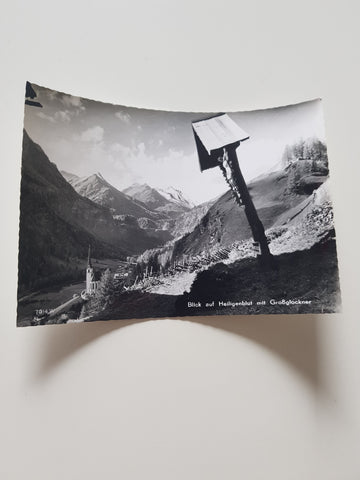 AK Blick auf Heiligenblut mit Großglockner.
