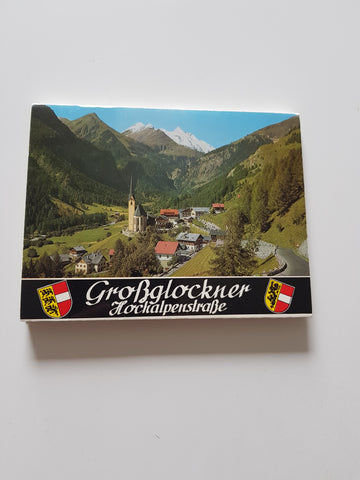 Leporello Großglockner-Hochalpenstraße.