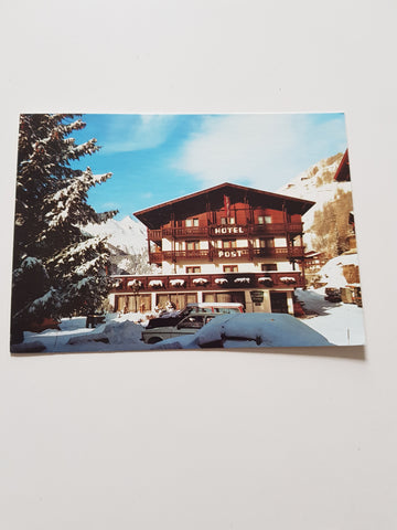 AK Heiligenblut. Hotel Post. Besitzer: F. und M. Eder.