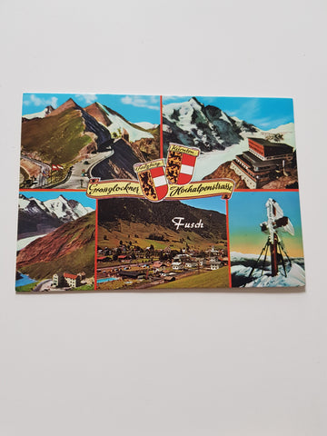 AK Grossglockner Hochalpenstrasse. Fusch.