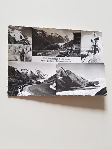 AK Karl Volkerthaus an der Grossglockner Hochalpenstrasse.