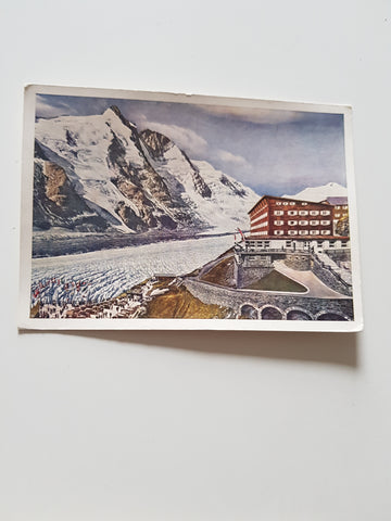 AK Kaiser-Franz-Josephs-Haus mit Großglockner.