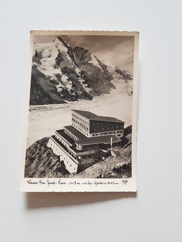 AK Kaiser Franz Josefs Haus mit Großglockner.