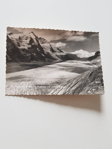 AK Grossglockner mit Pasterze und Johannisberg.