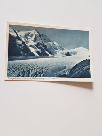 AK Grossglockner mit Johannisberg u. Pasterze.