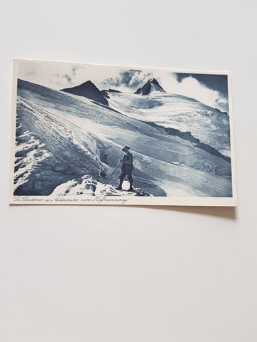 AK Grossglockner u. Adlersruhe vom Hoffmannsweg.