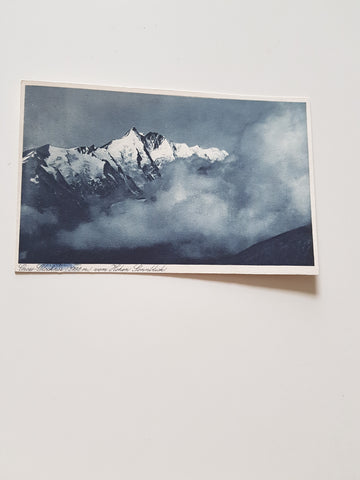 AK Grossglockner vom Hohen Sonnblick.