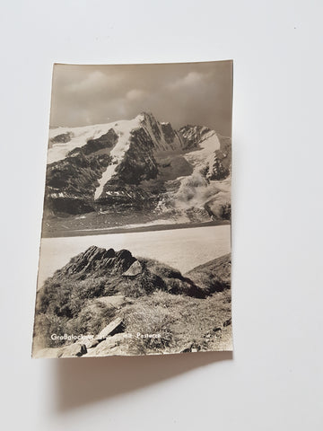 Muster-AK Großglockner mit Pasterze. (Kellner-Verlag)