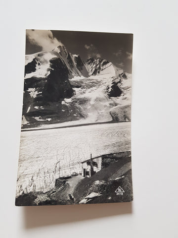 AK Hofmannshütte an der Pasterze gegen Großglockner u. Glocknerwand.