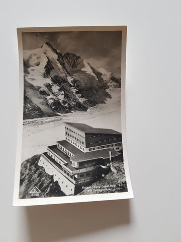 AK Kaiser Franz Josef Haus mit Großglockner.