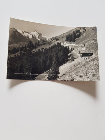 AK Großglockner-Hochalpenstraße u. Großglockner.