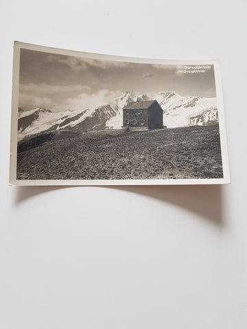AK Oberwalderhütte mit Grossglockner.