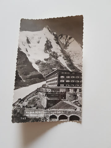 AK Kaiser Franz Josef Haus mit Grossglockner.