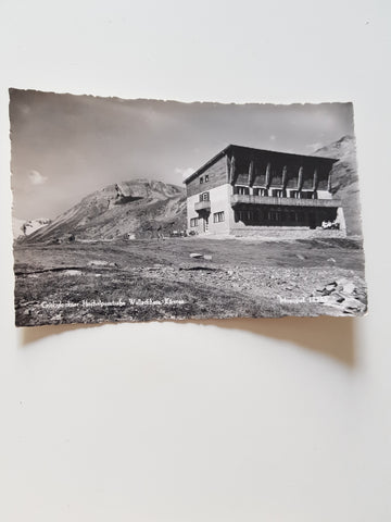 AK Grossglockner Hochalpenstraße Wallackhaus.