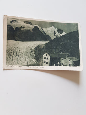 AK Glocknerhaus mit Großglockner.