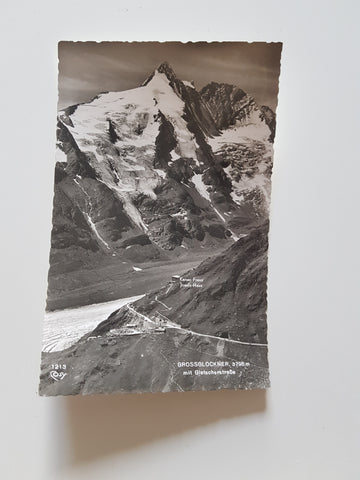 AK Grossglockner mit Gletscherstraße.