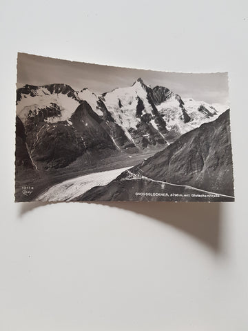 AK Grossglockner mit Gletscherstraße.