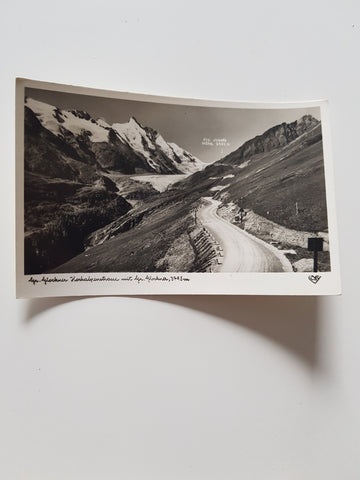 AK Großglockner Hochalpenstraße mit Großglockner.