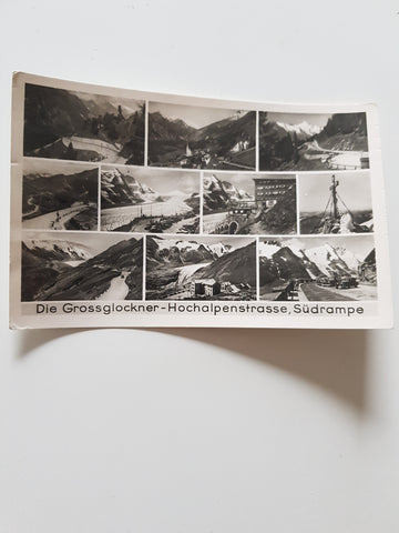 AK Die Grossglockner-Hochalpenstrasse, Südrampe.