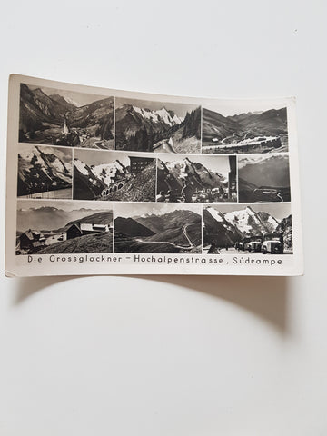 AK Die Grossglockner - Hochalpenstrasse, Südrampe.