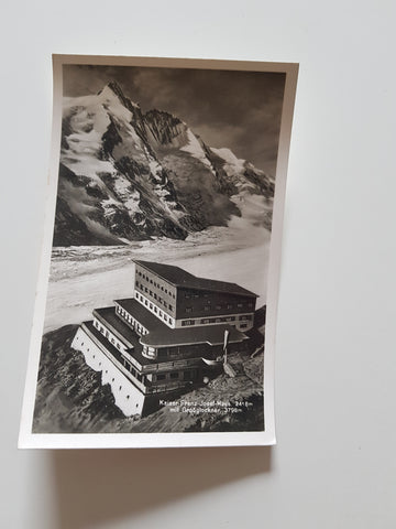AK Kaiser Franz Josef Haus mit Großglockner.