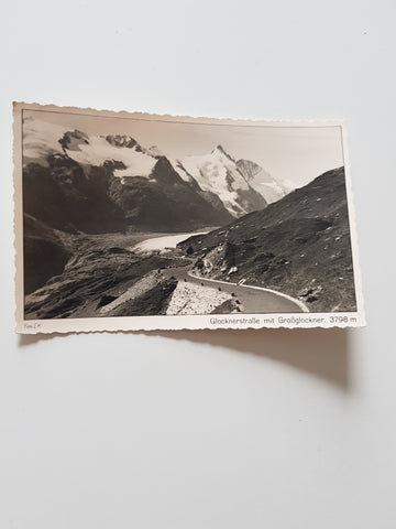 AK Glocknerstraße mit Großglockner.